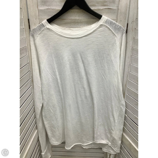 Top Long Sleeve By We The Free In White, Size: S