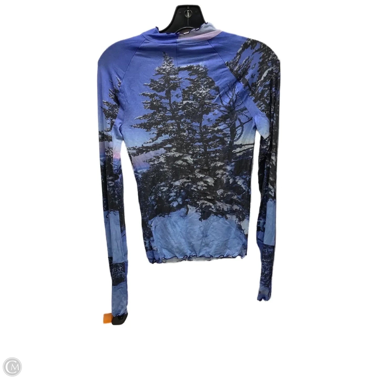 Top Long Sleeve By Free People In Blue, Size: S