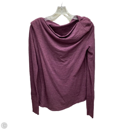 Top Long Sleeve By Free People In Purple, Size: Xs