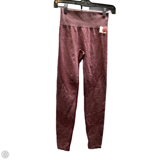 Athletic Leggings By Pink In Red, Size: Xs