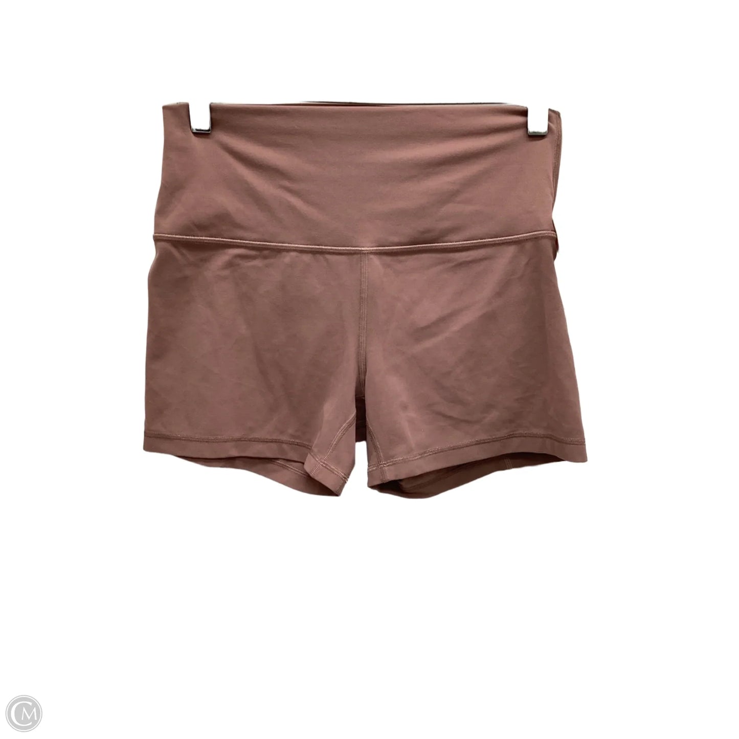 Athletic Shorts By Lululemon In Tan, Size: 10