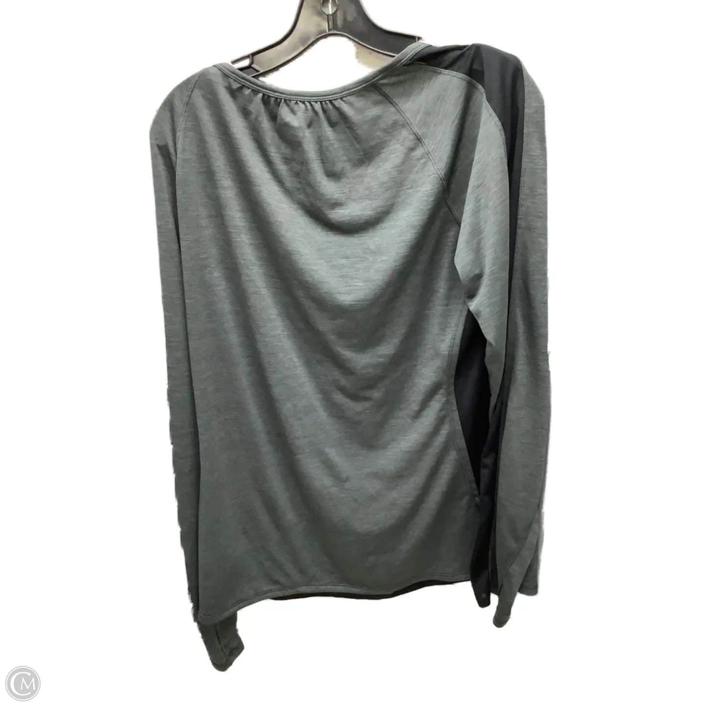 Top Long Sleeve By The North Face In Grey, Size: Xl