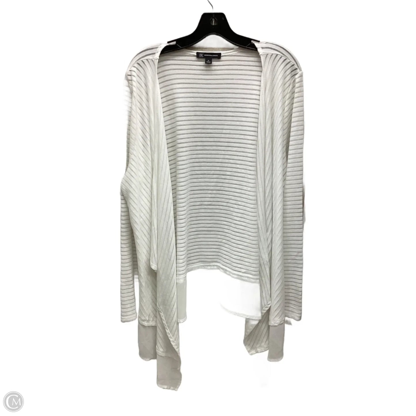 Cardigan By Inc In White, Size: Xl