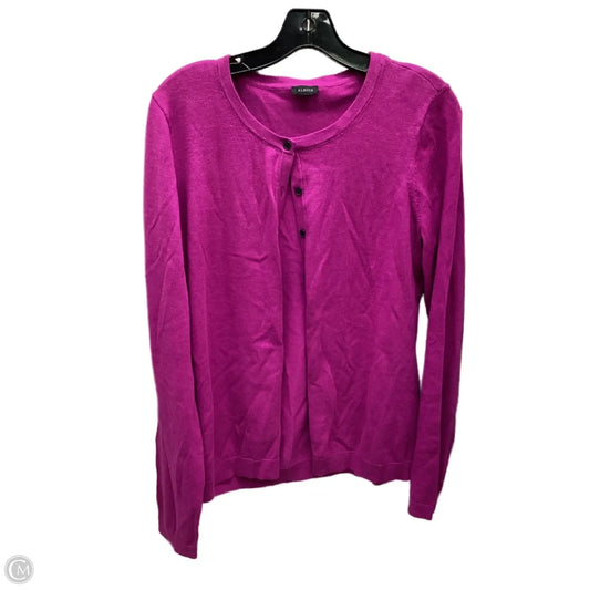 Cardigan By Talbots In Purple, Size: M