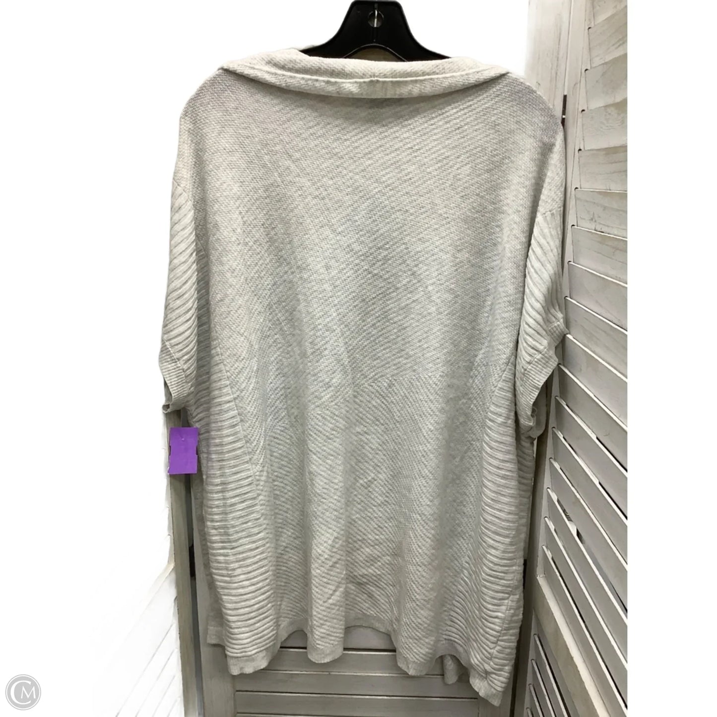 Cardigan By Lane Bryant In Ivory, Size: 22