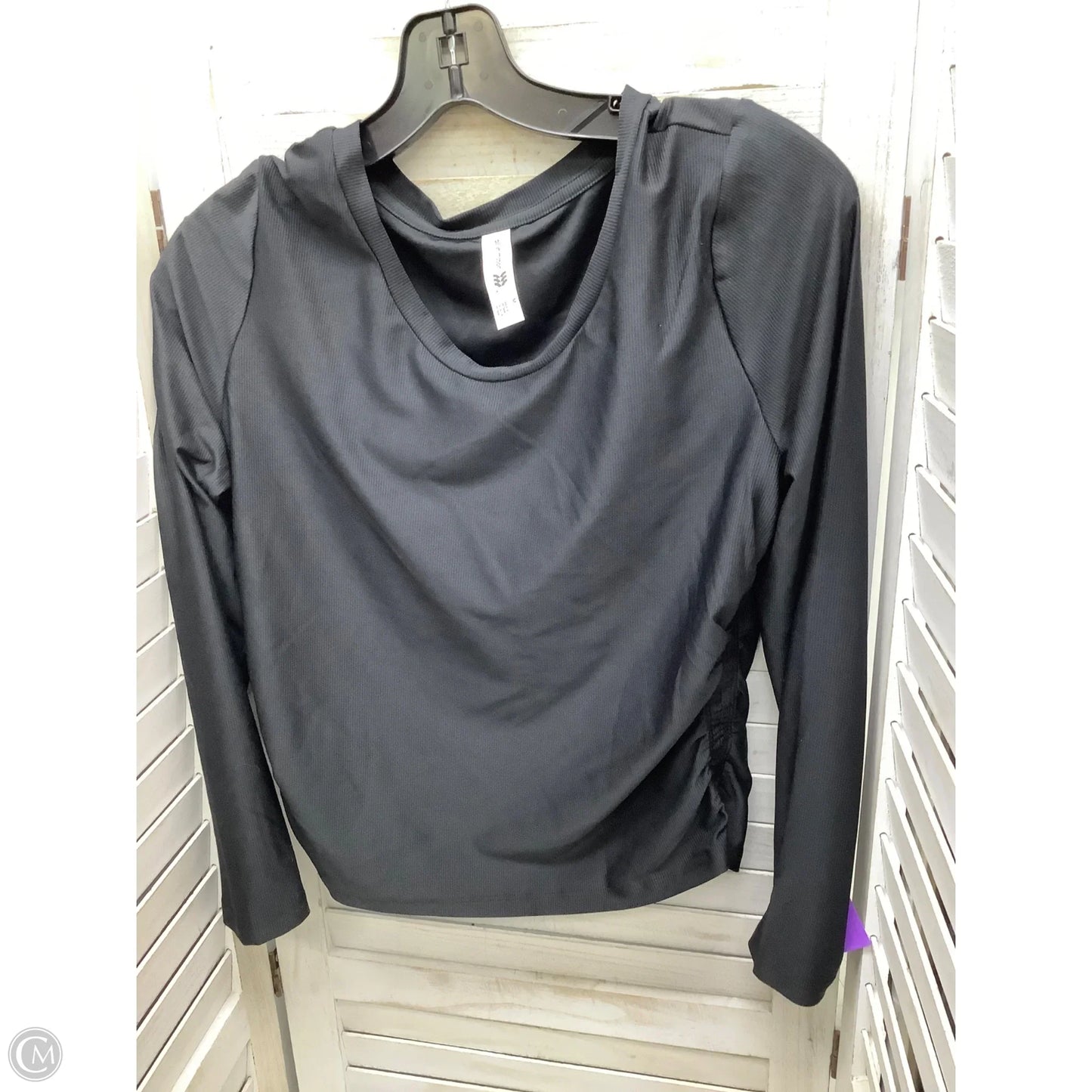 Top Long Sleeve By All In Motion In Black, Size: M