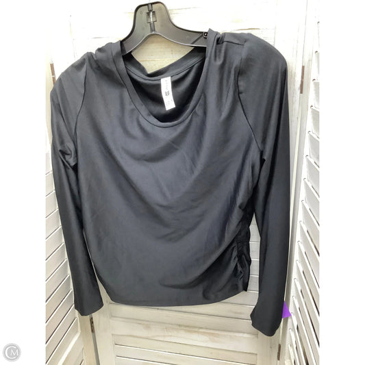 Top Long Sleeve By All In Motion In Black, Size: M