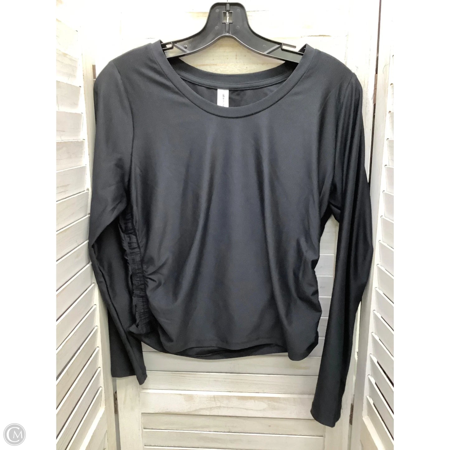 Top Long Sleeve By All In Motion In Black, Size: M