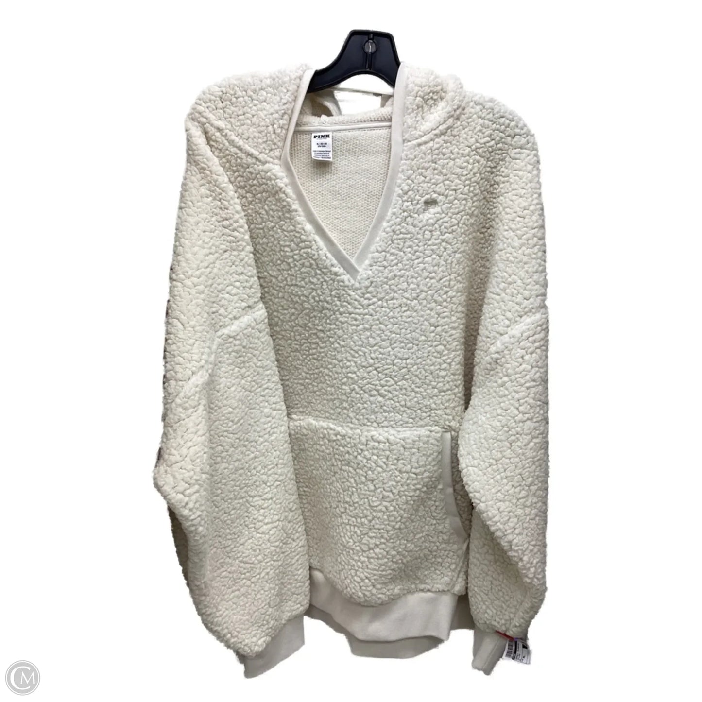 Jacket Fleece By Pink In Yellow, Size: Xl