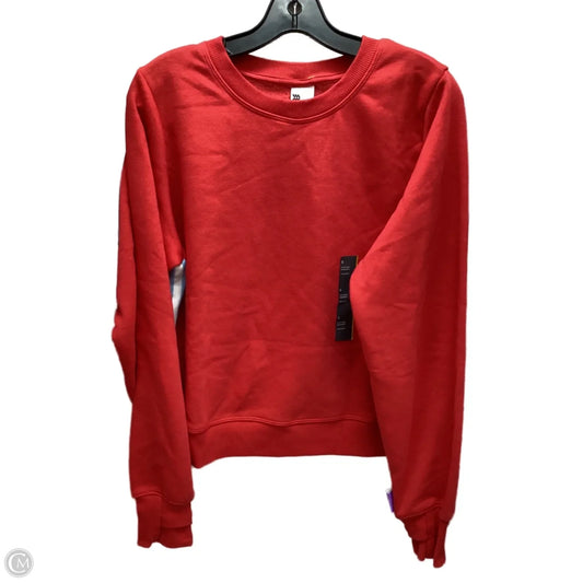 Sweatshirt Crewneck By All In Motion In Red, Size: S