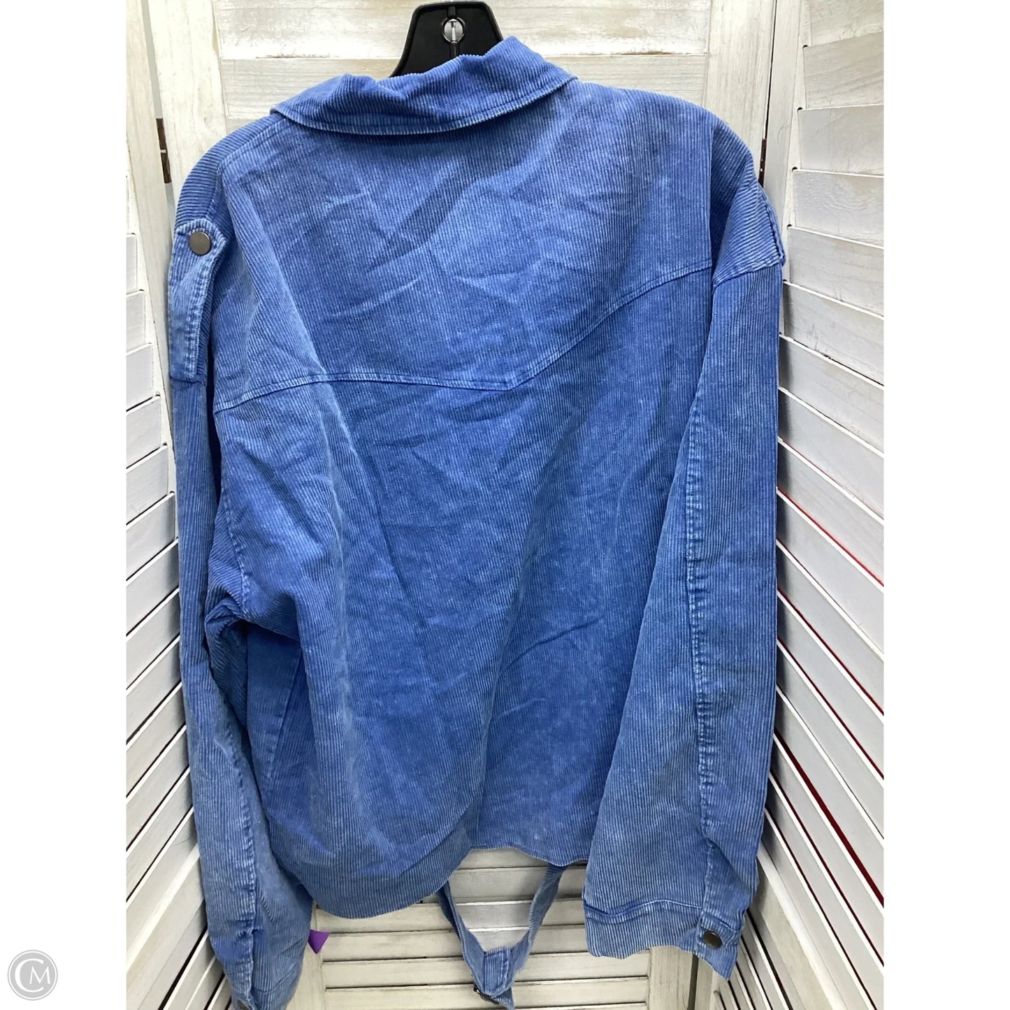 Jacket Other By Oddi In Blue, Size: 3x