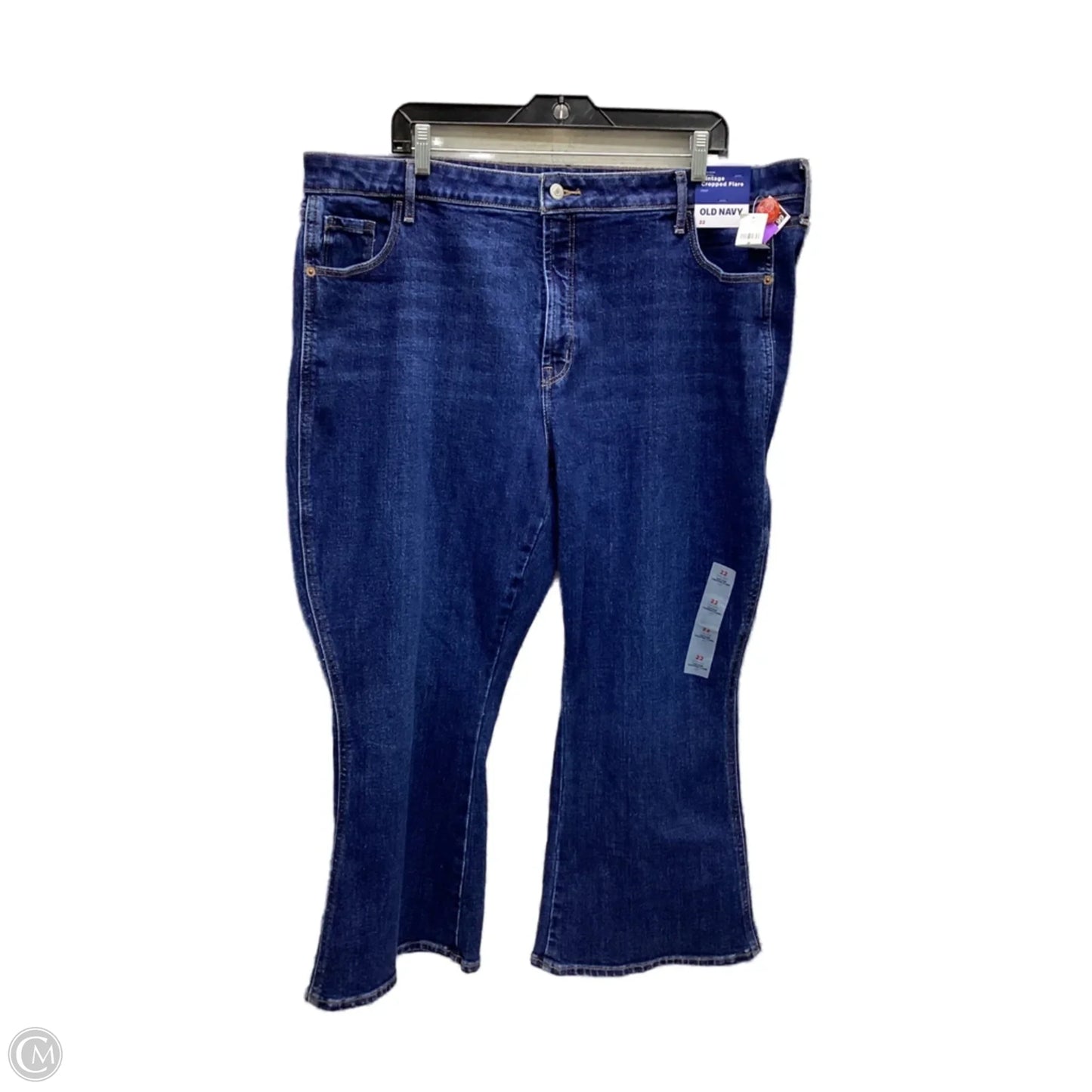 Jeans Flared By Old Navy In Blue Denim, Size: 22