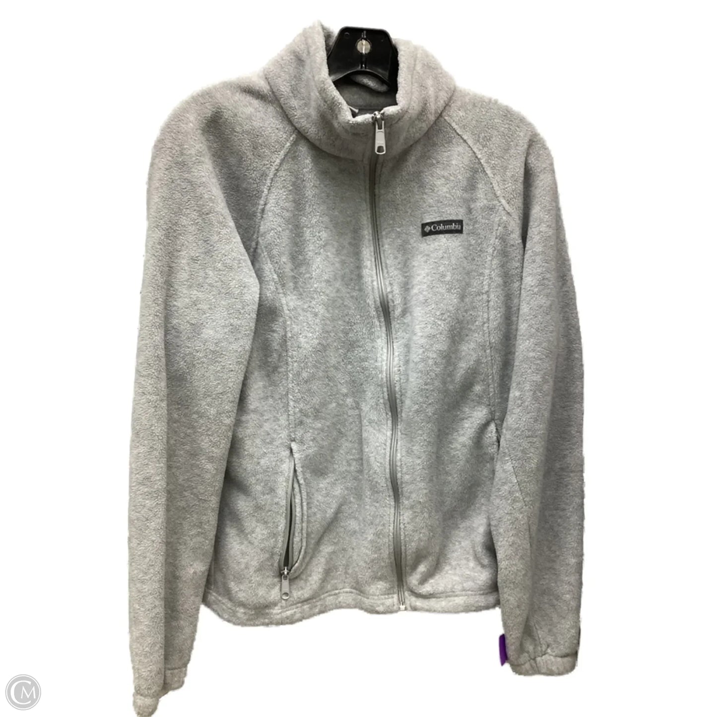 Jacket Fleece By Columbia In Grey, Size: Xl