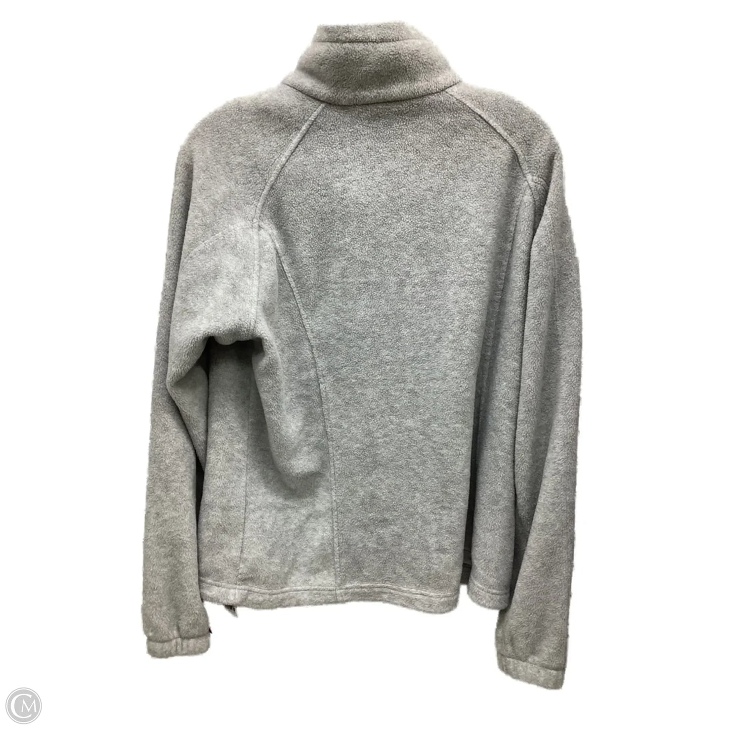 Jacket Fleece By Columbia In Grey, Size: Xl
