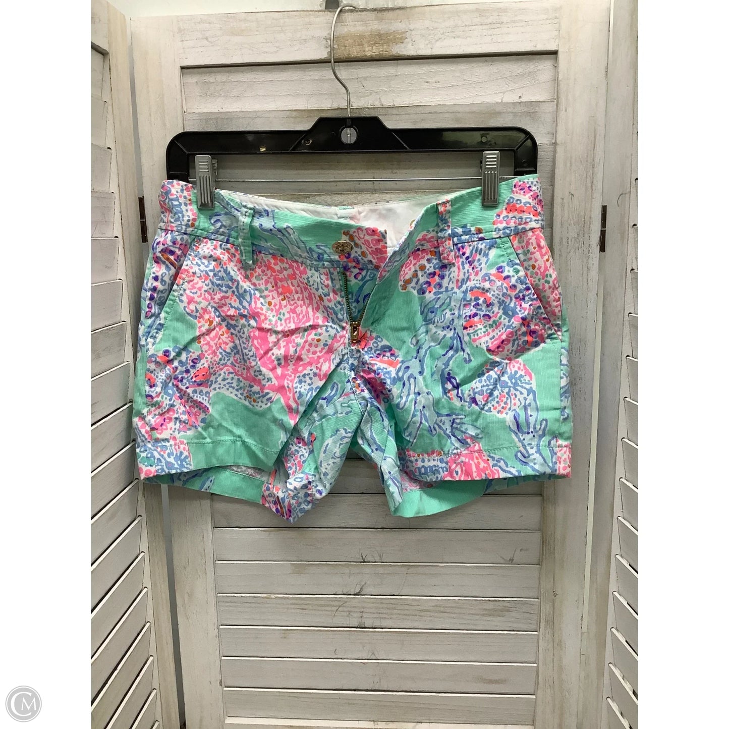 Shorts Designer By Lilly Pulitzer In Multi-colored, Size: 0