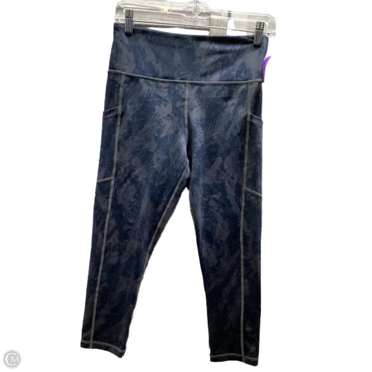 Athletic Leggings By Zyia In Navy, Size: 6