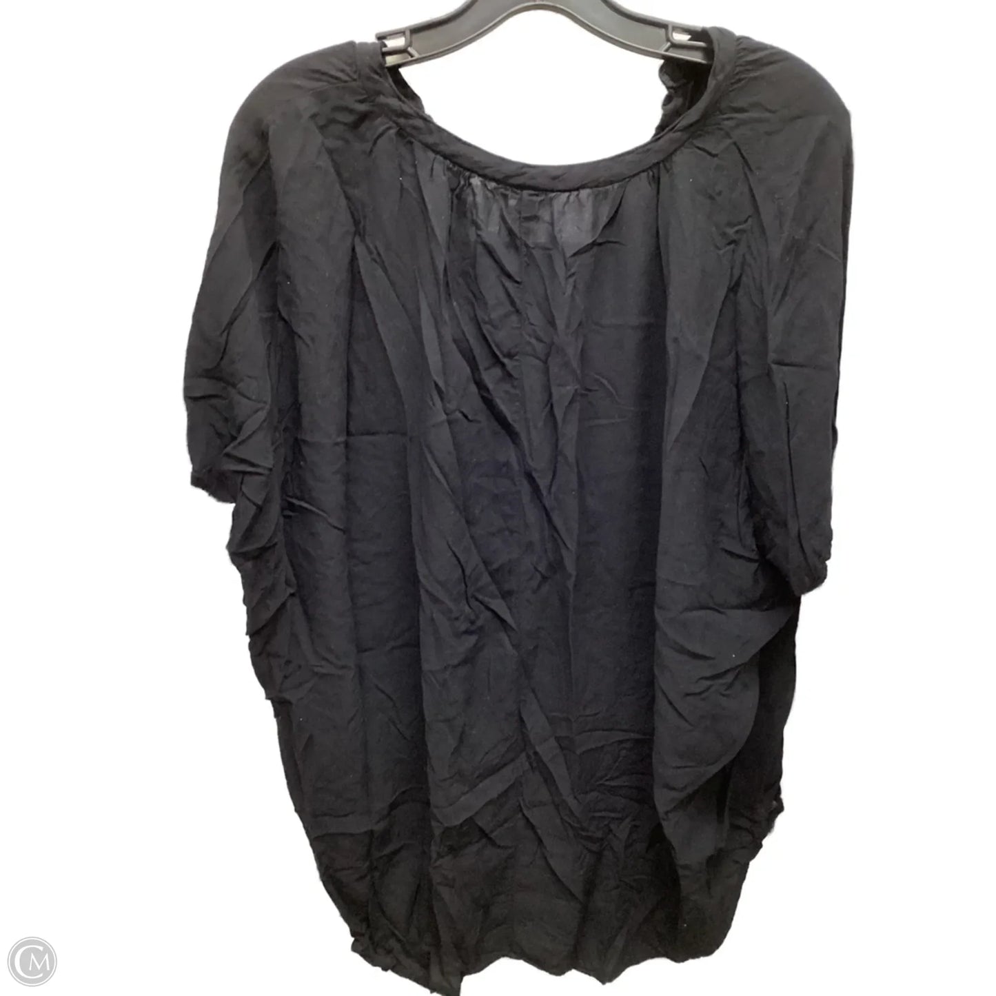 Top Short Sleeve By Old Navy In Black, Size: Xl