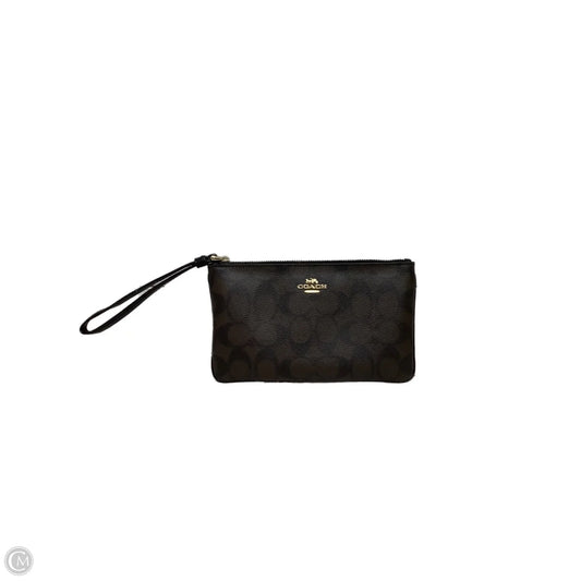 Wristlet Designer By Coach, Size: Small