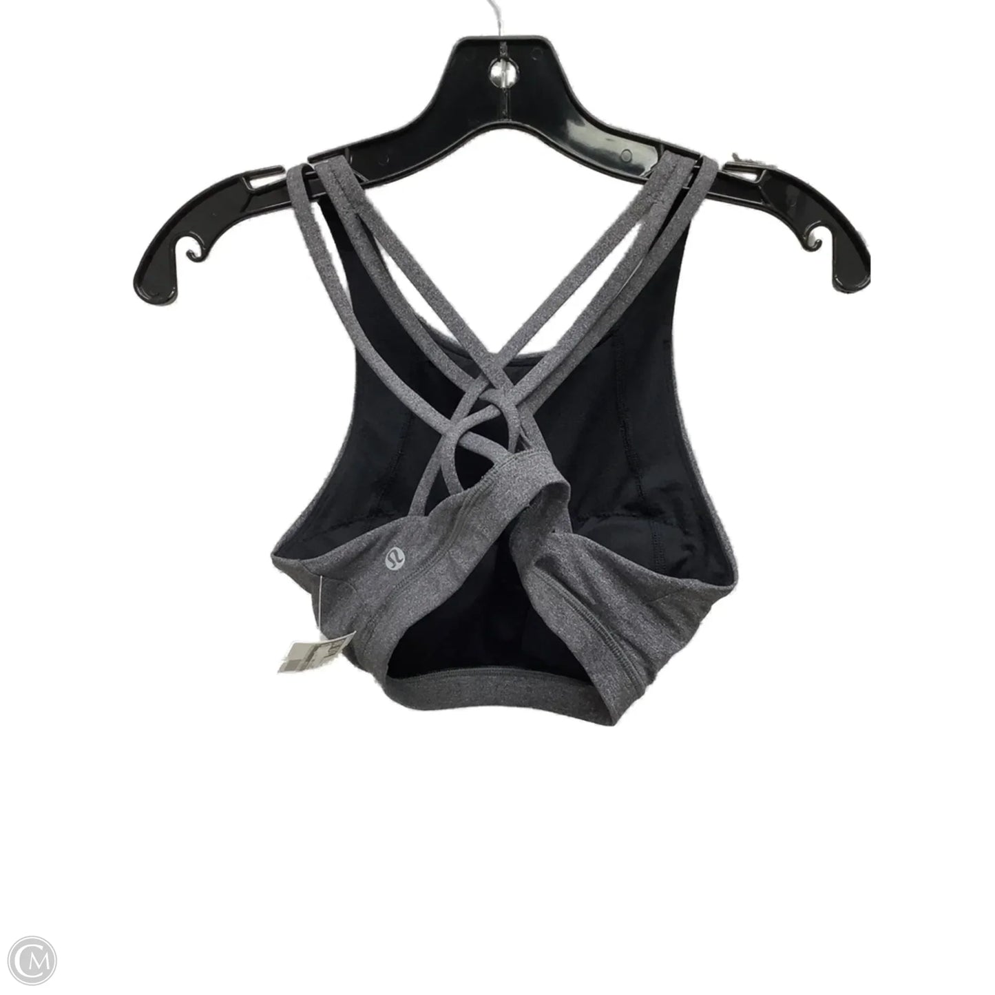 Athletic Bra By Lululemon In Grey, Size: 2