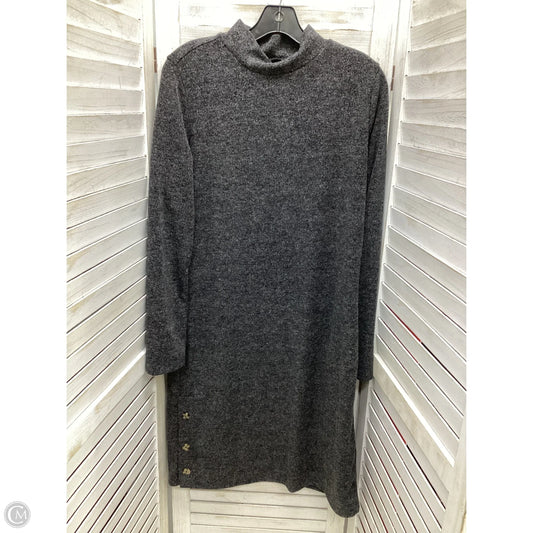 Dress Sweater By Banana Republic In Grey, Size: L