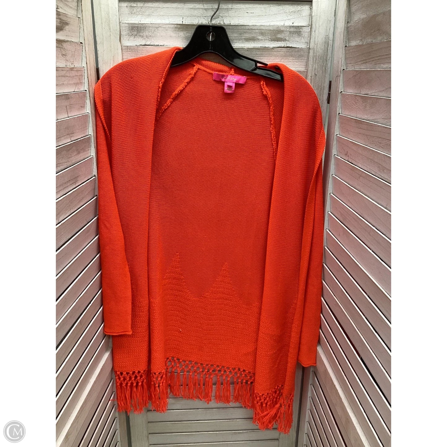 Cardigan Designer By Lilly Pulitzer In Orange, Size: Xs