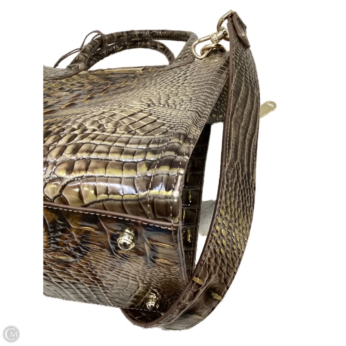 Handbag Designer By Brahmin, Size: Medium