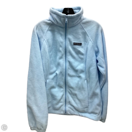 Jacket Fleece By Columbia In Blue, Size: L