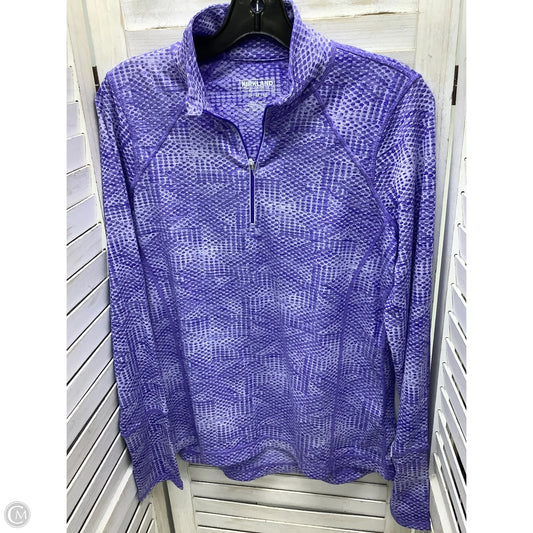 Athletic Jacket By Kirkland In Blue, Size: M