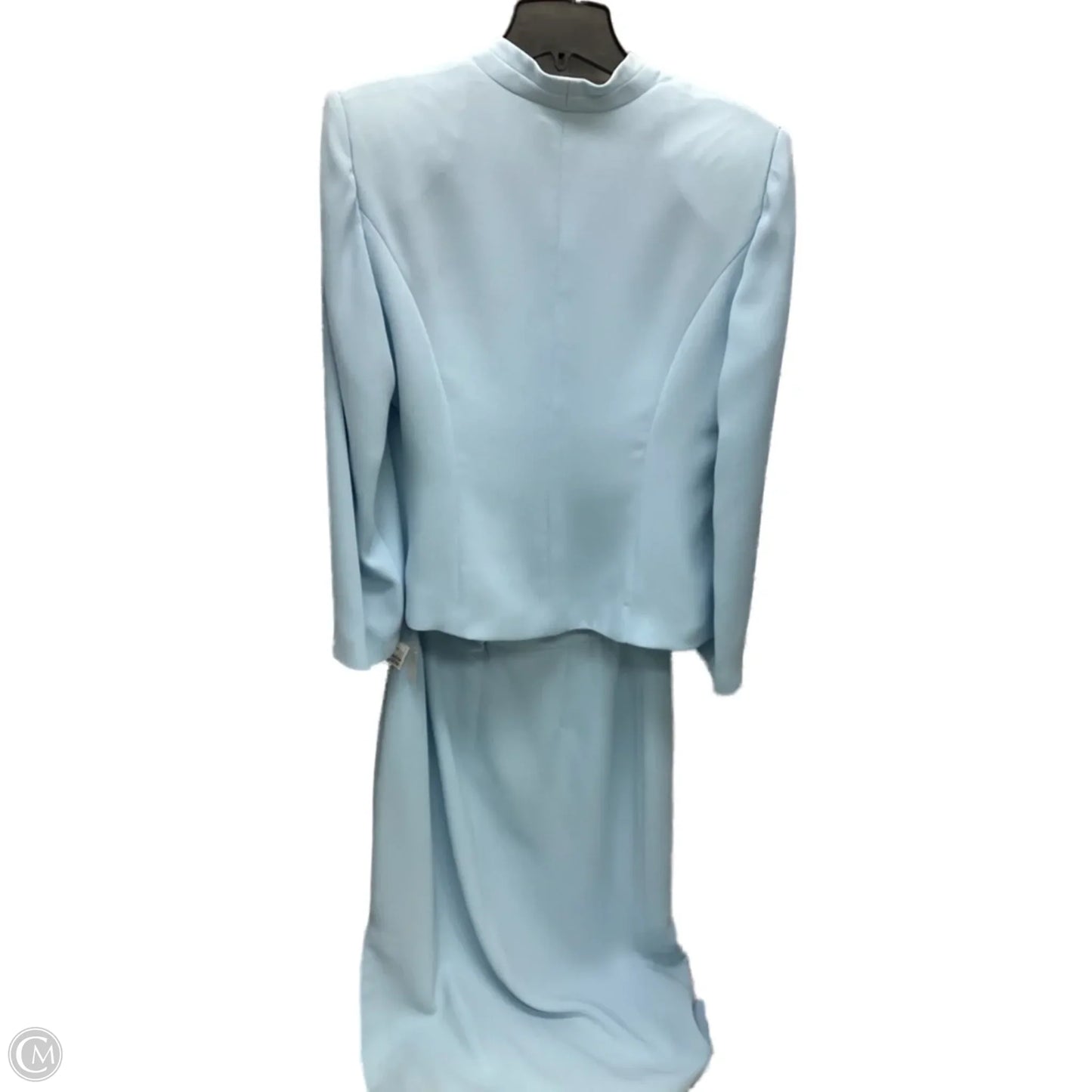 Skirt Suit 2pc By Talbots In Blue, Size: 14p