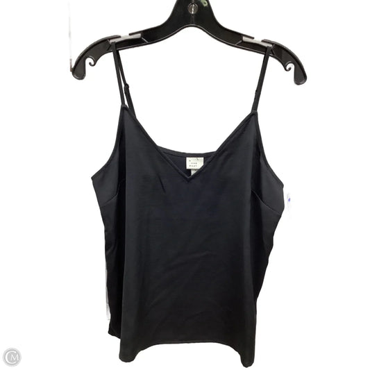 Top Sleeveless By A New Day In Black, Size: M