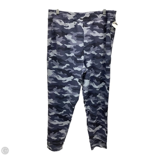 Athletic Pants By Pink In Camouflage Print, Size: Xl
