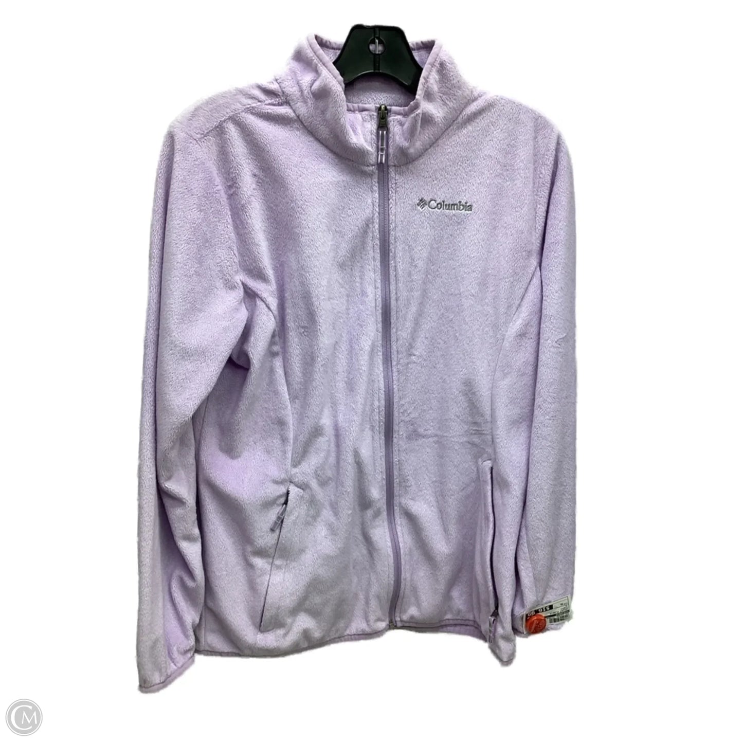 Jacket Fleece By Columbia In Purple, Size: Xl