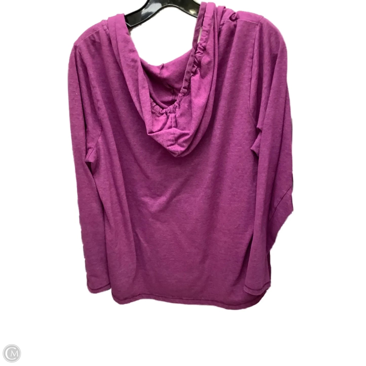 Top Long Sleeve By Sonoma In Purple, Size: Xl