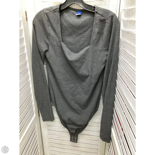 Bodysuit By Old Navy In Grey, Size: L