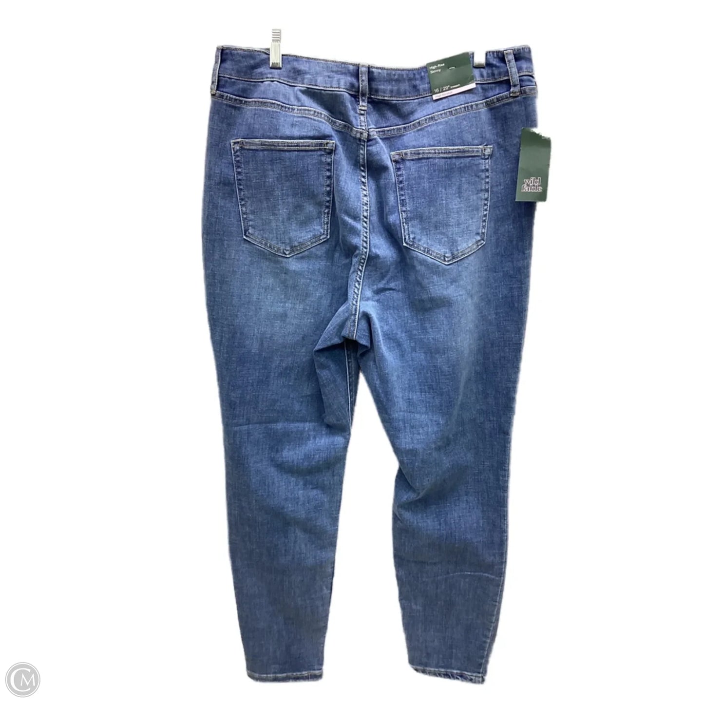 Jeans Boyfriend By Wild Fable In Blue Denim, Size: 16