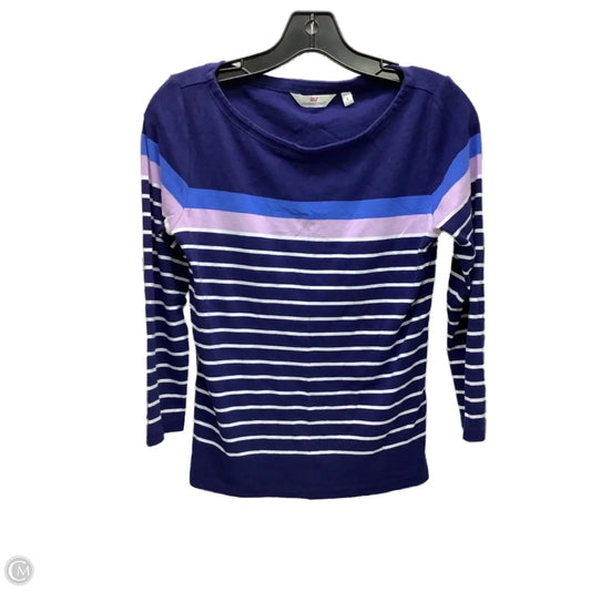 Top Long Sleeve By Vineyard Vines In Multi-colored, Size: S