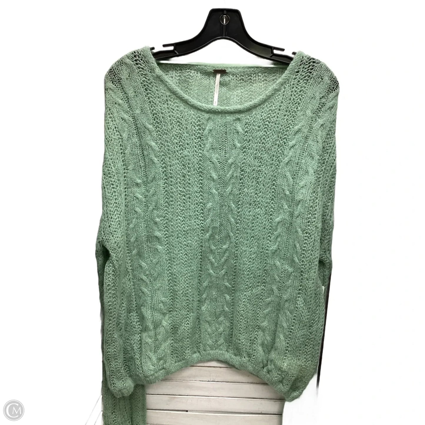 Sweater By Free People In Green, Size: M