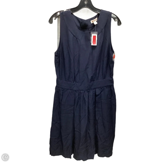 Dress Casual Midi By Brooks Brothers In Navy, Size: 10