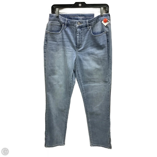 Jeans Skinny By Chicos In Blue Denim, Size: 6