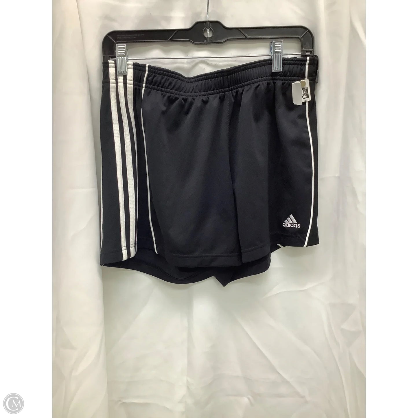 Athletic Shorts By Adidas In Black & White, Size: 12