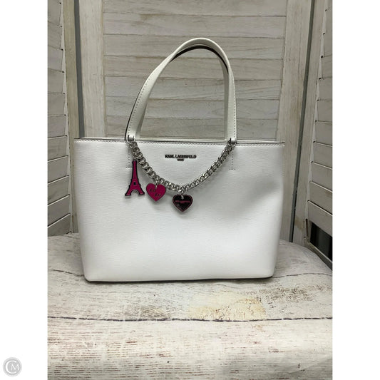Handbag Designer By Karl Lagerfeld, Size: Medium