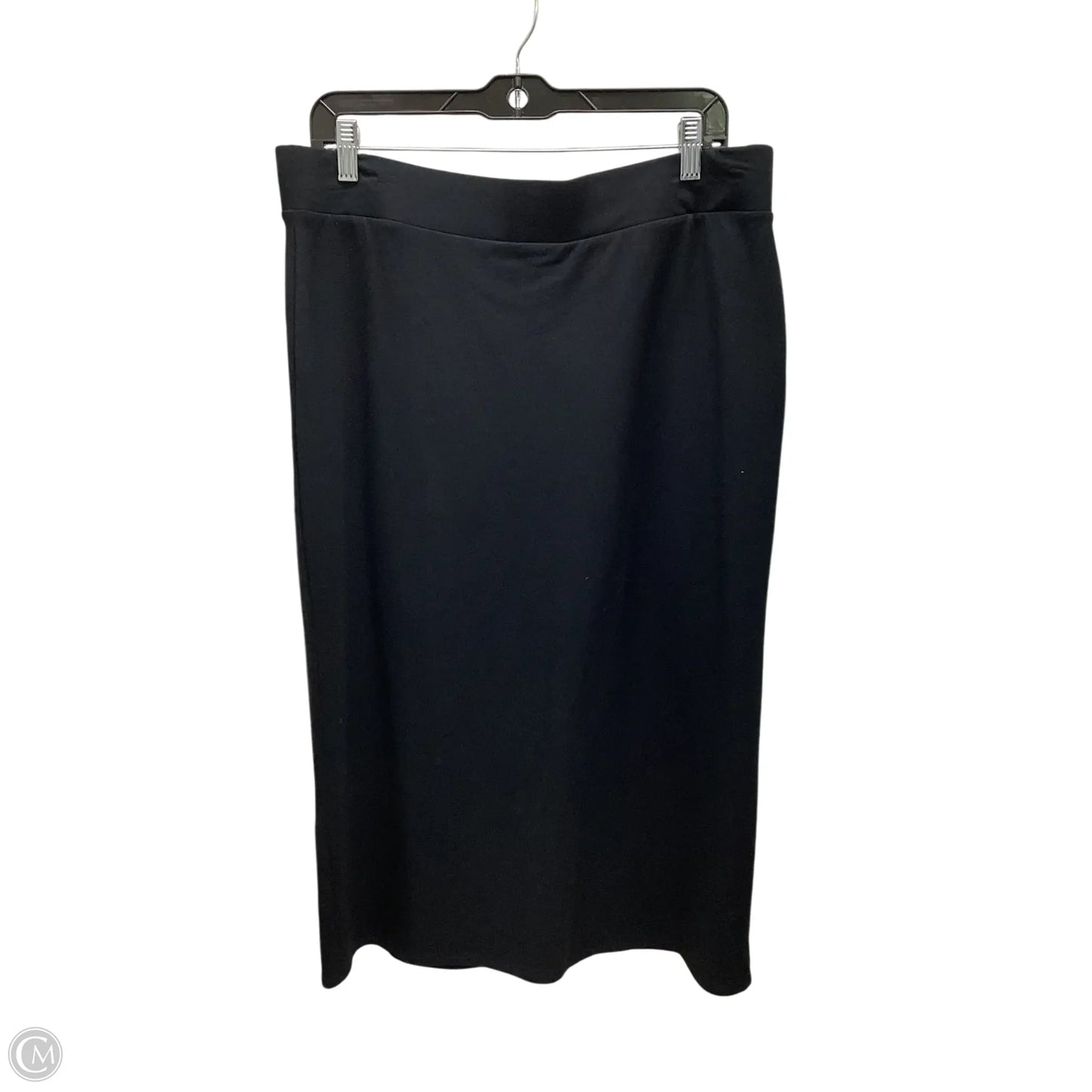 Skirt Midi By J. Jill In Black, Size: L