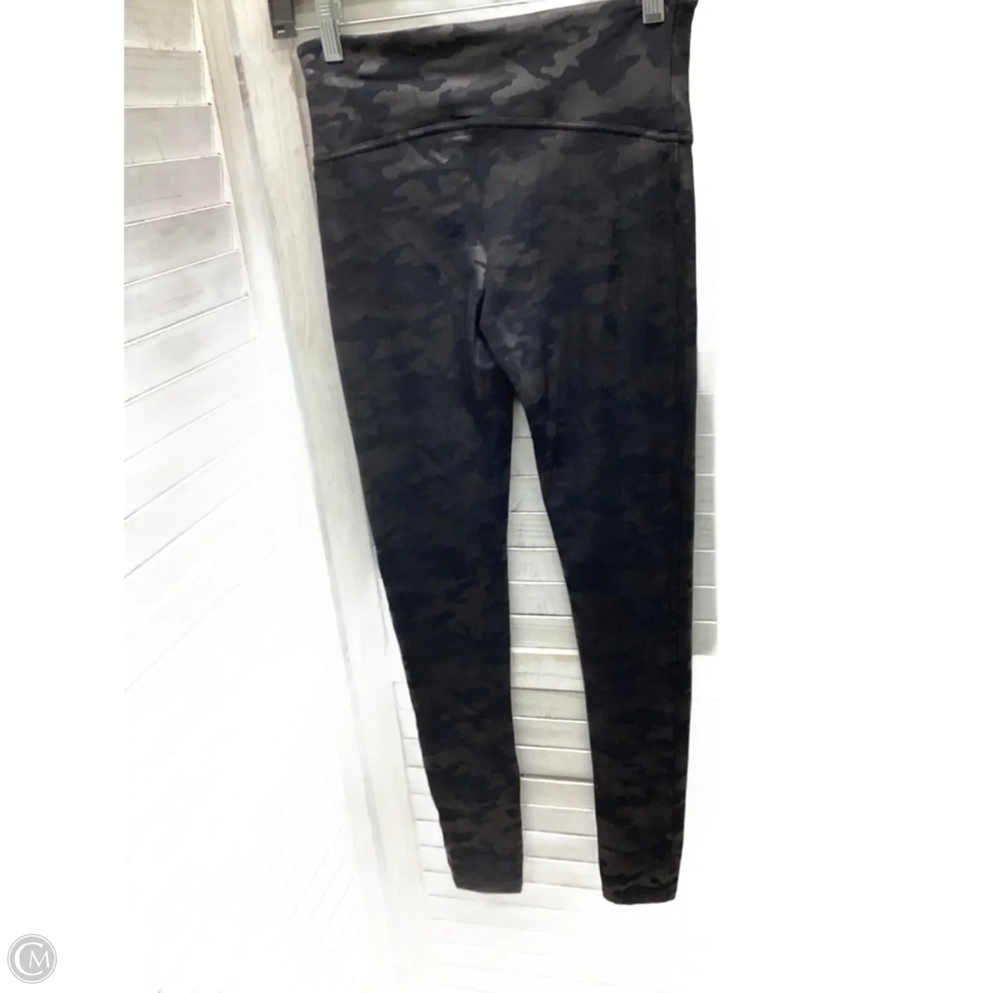 Athletic Leggings By Spanx In Camouflage Print, Size: M