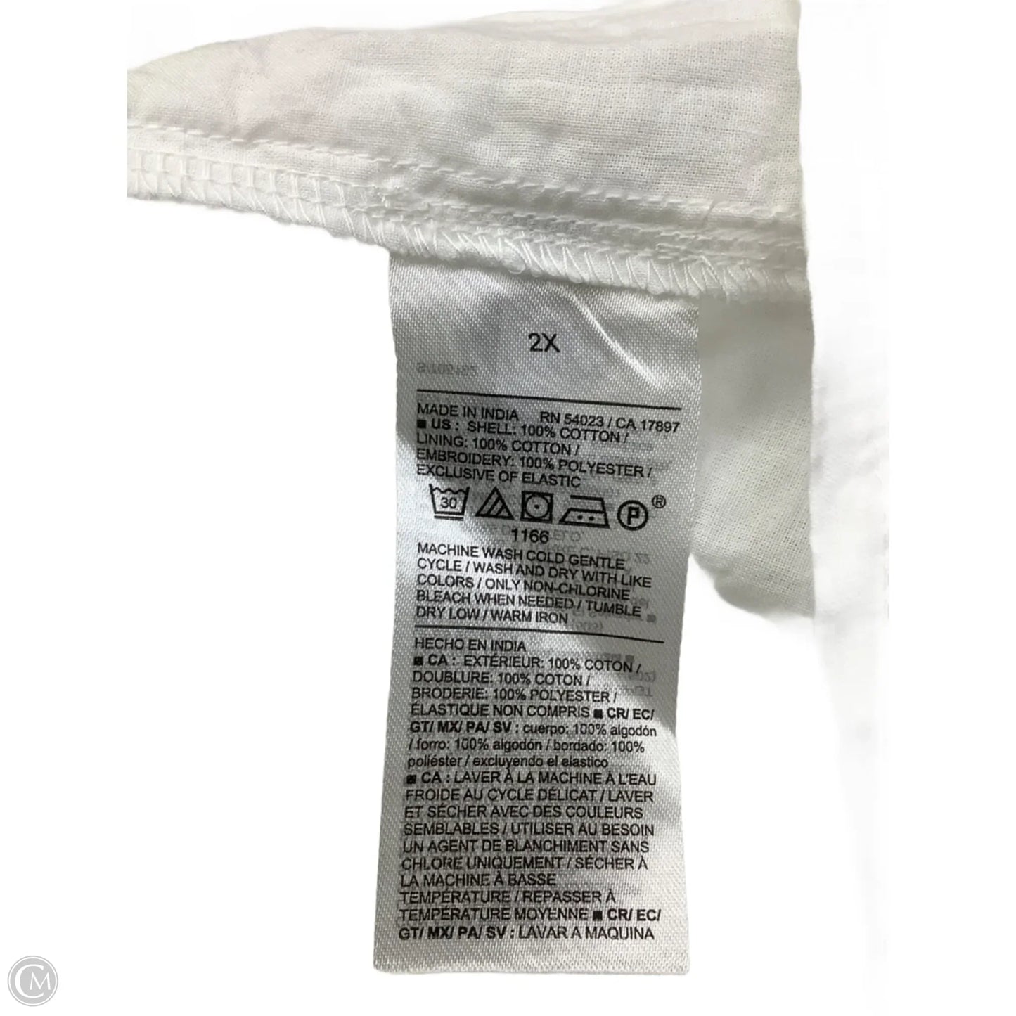 Dress Casual Midi By Old Navy In White, Size: 2x