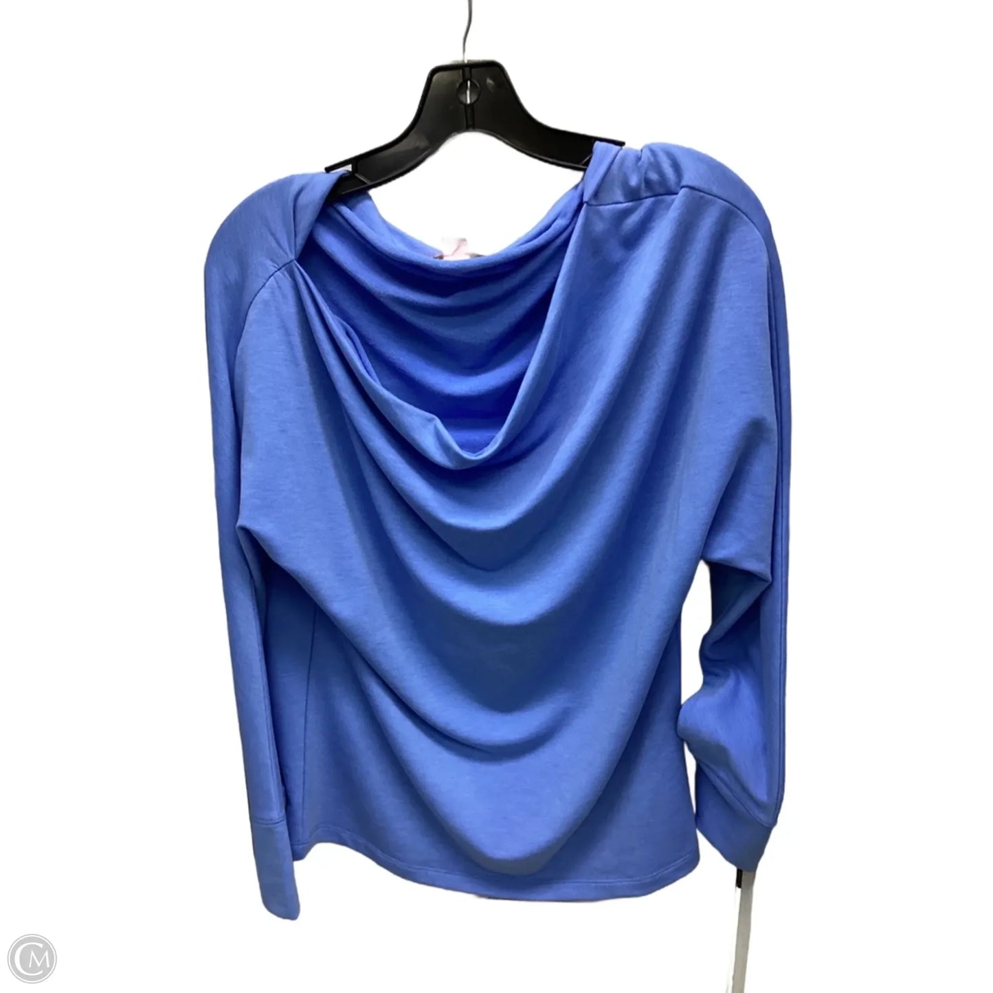 Top Long Sleeve Designer By Lilly Pulitzer In Blue, Size: M