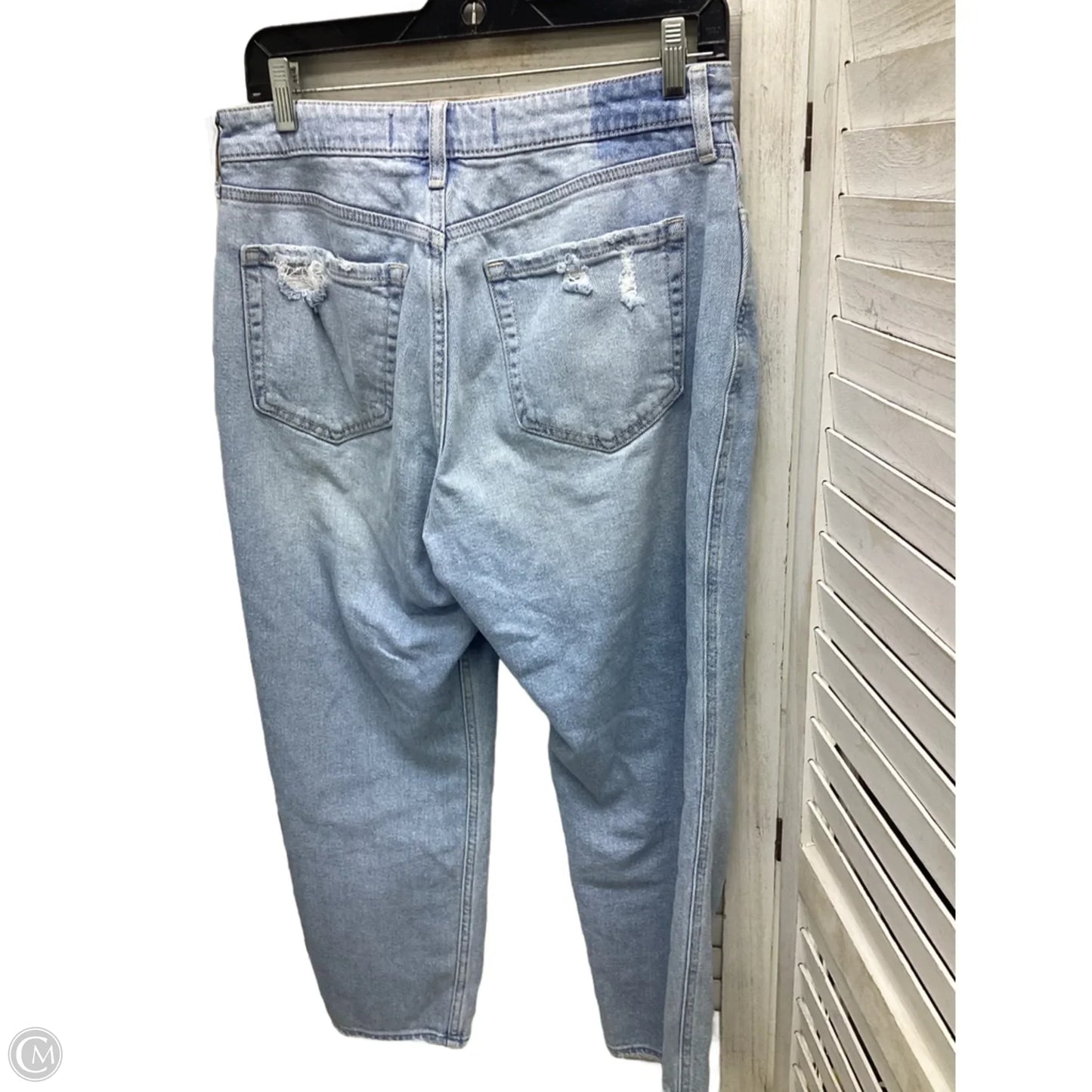 Jeans Boyfriend By Hollister In Blue, Size: 8