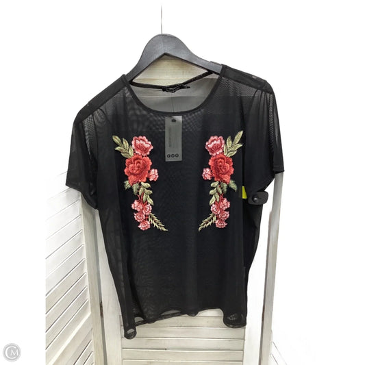 Top Short Sleeve By Boohoo Boutique In Multi-colored, Size: 16