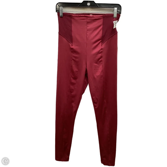 Pants Leggings By Free People In Maroon, Size: S