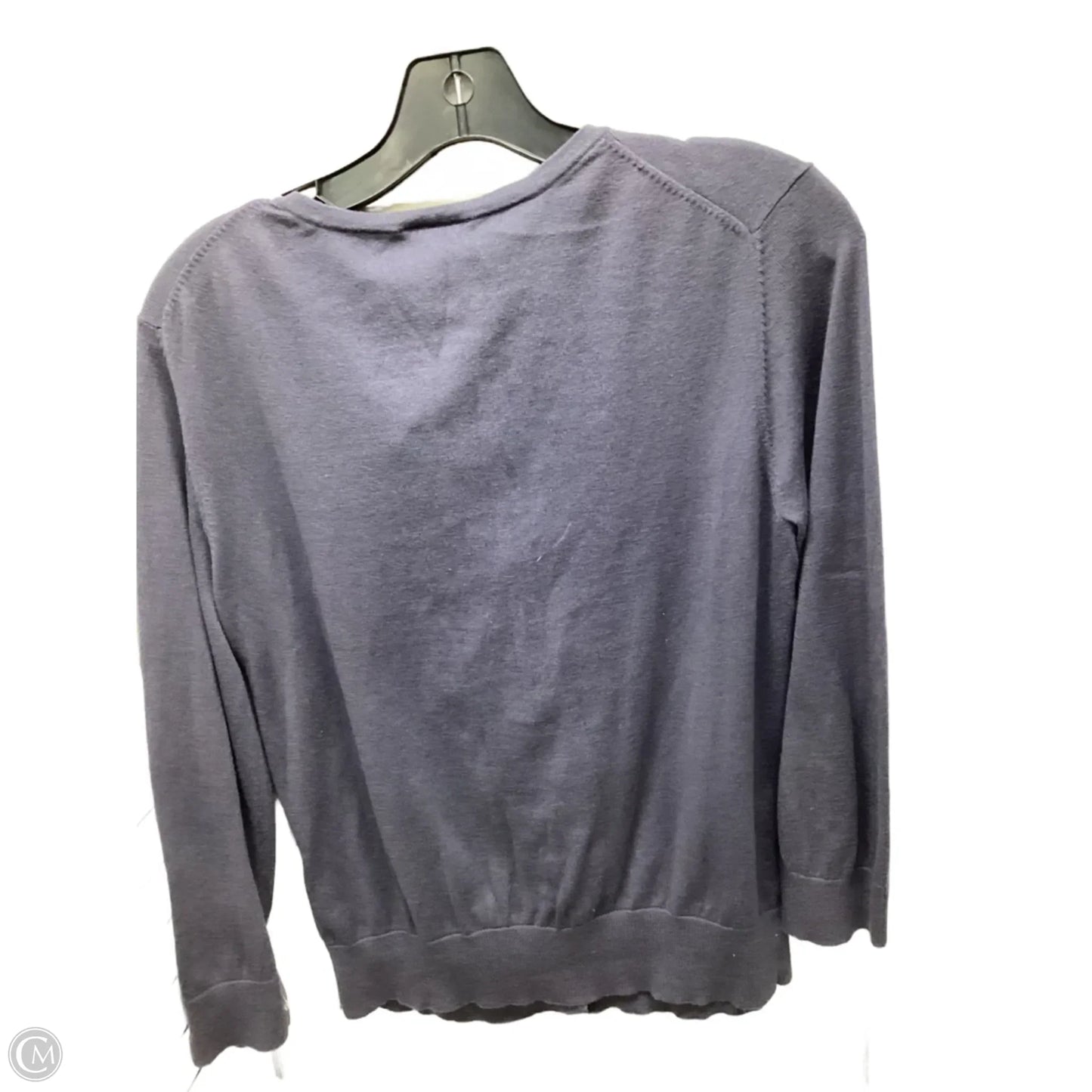 Cardigan By Loft In Grey, Size: L