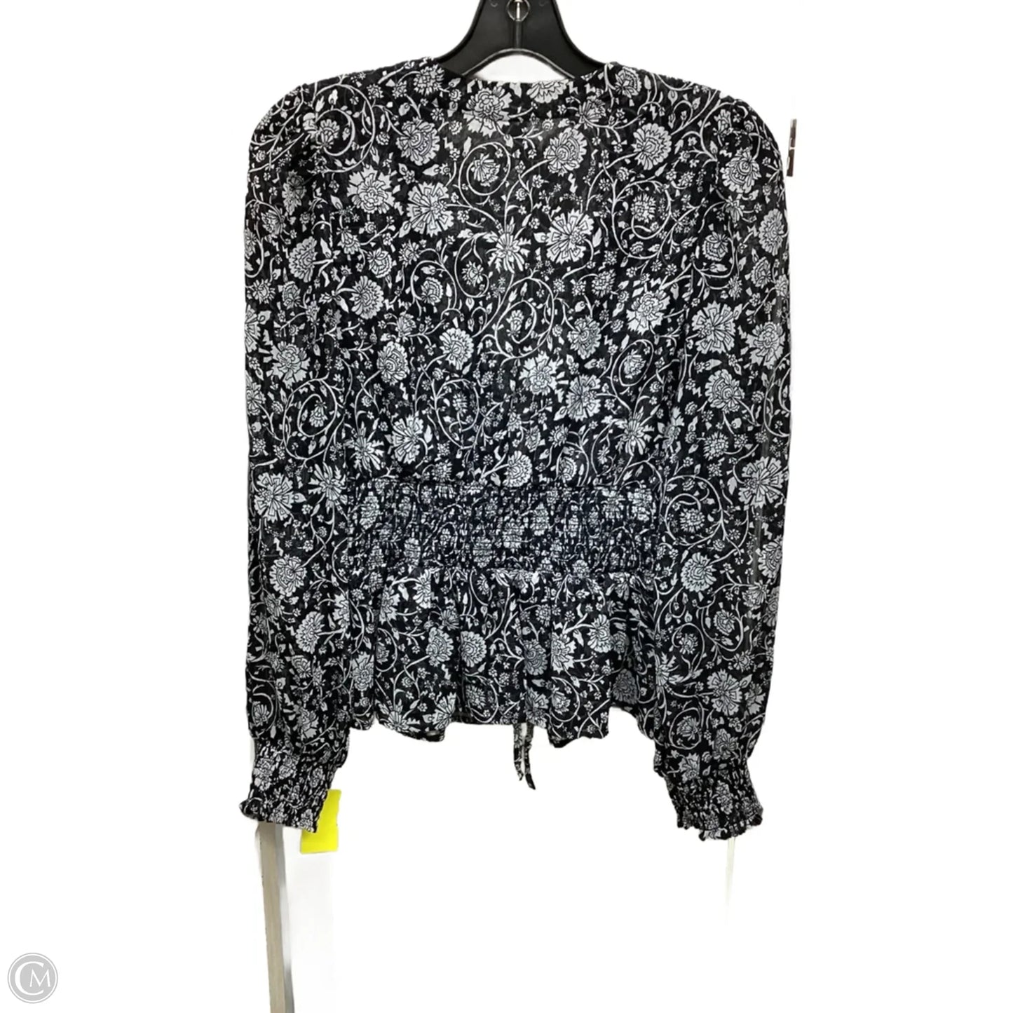 Top Long Sleeve By Old Navy In Floral Print, Size: M